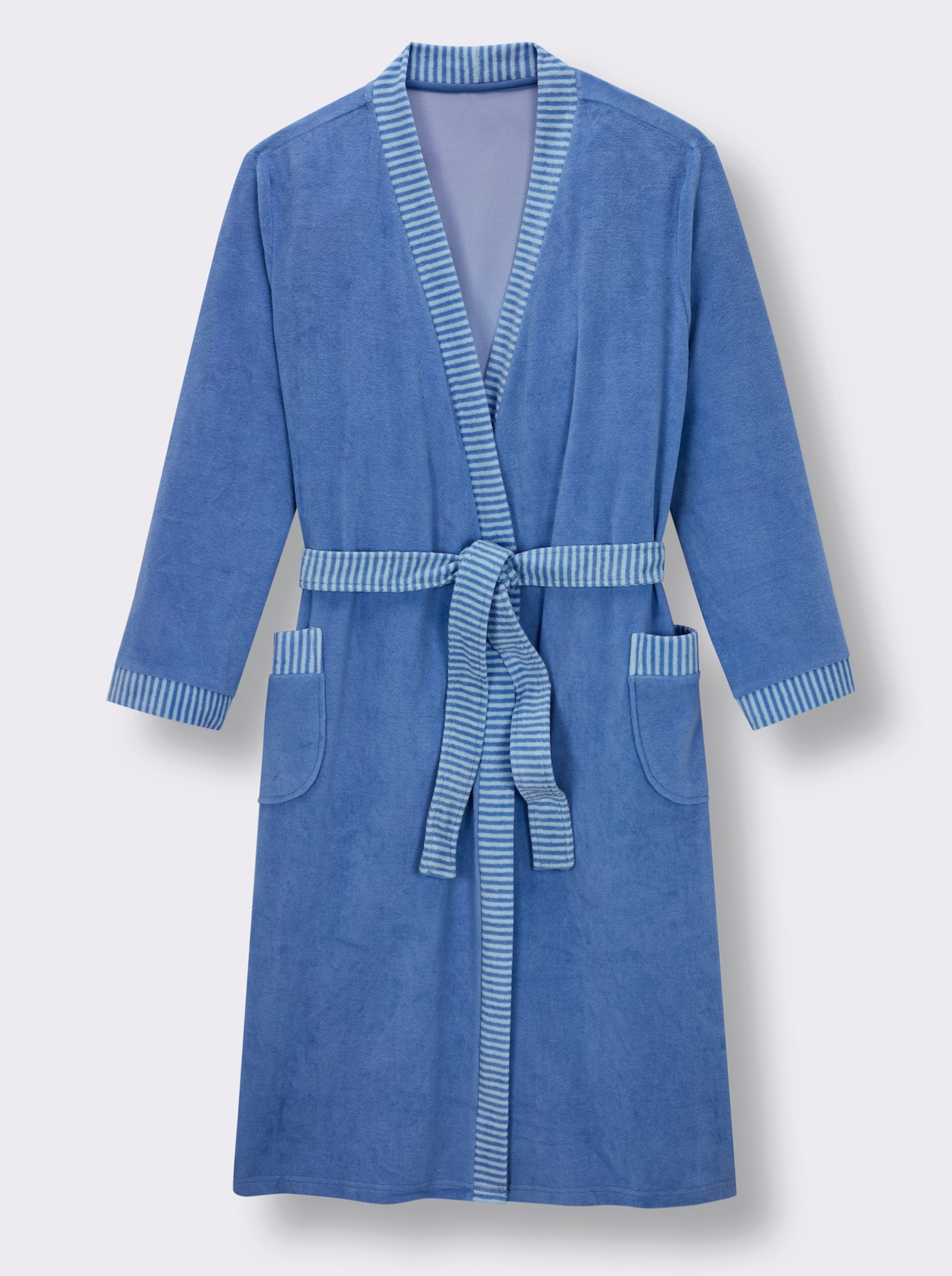 Comtessa Damenbademantel - blau