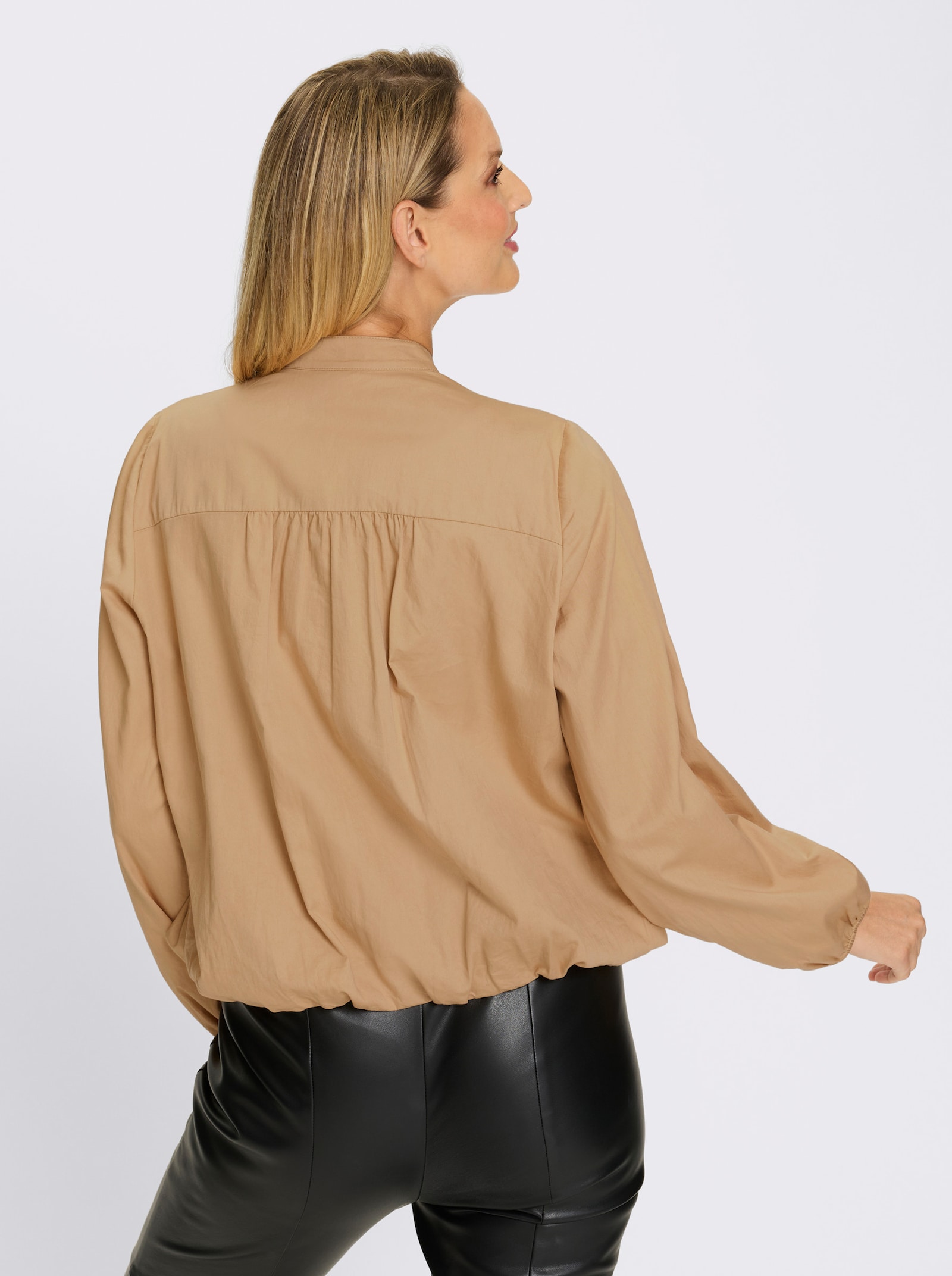 heine Blouson mit elastischen Abschlüssen - camel
