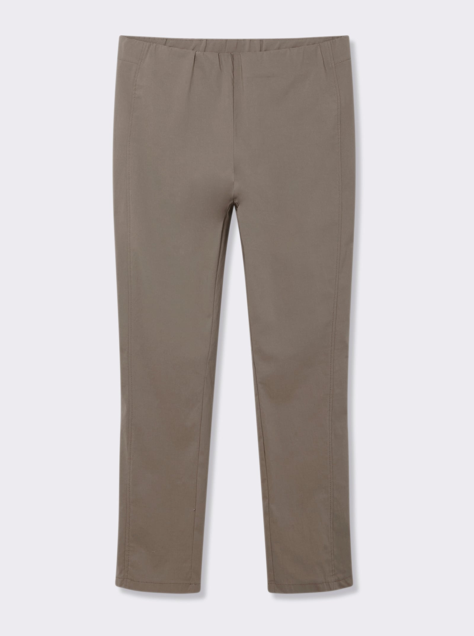 Stehmann Comfort line Hose mit Dehnbund, Viskose-Qualität - taupe