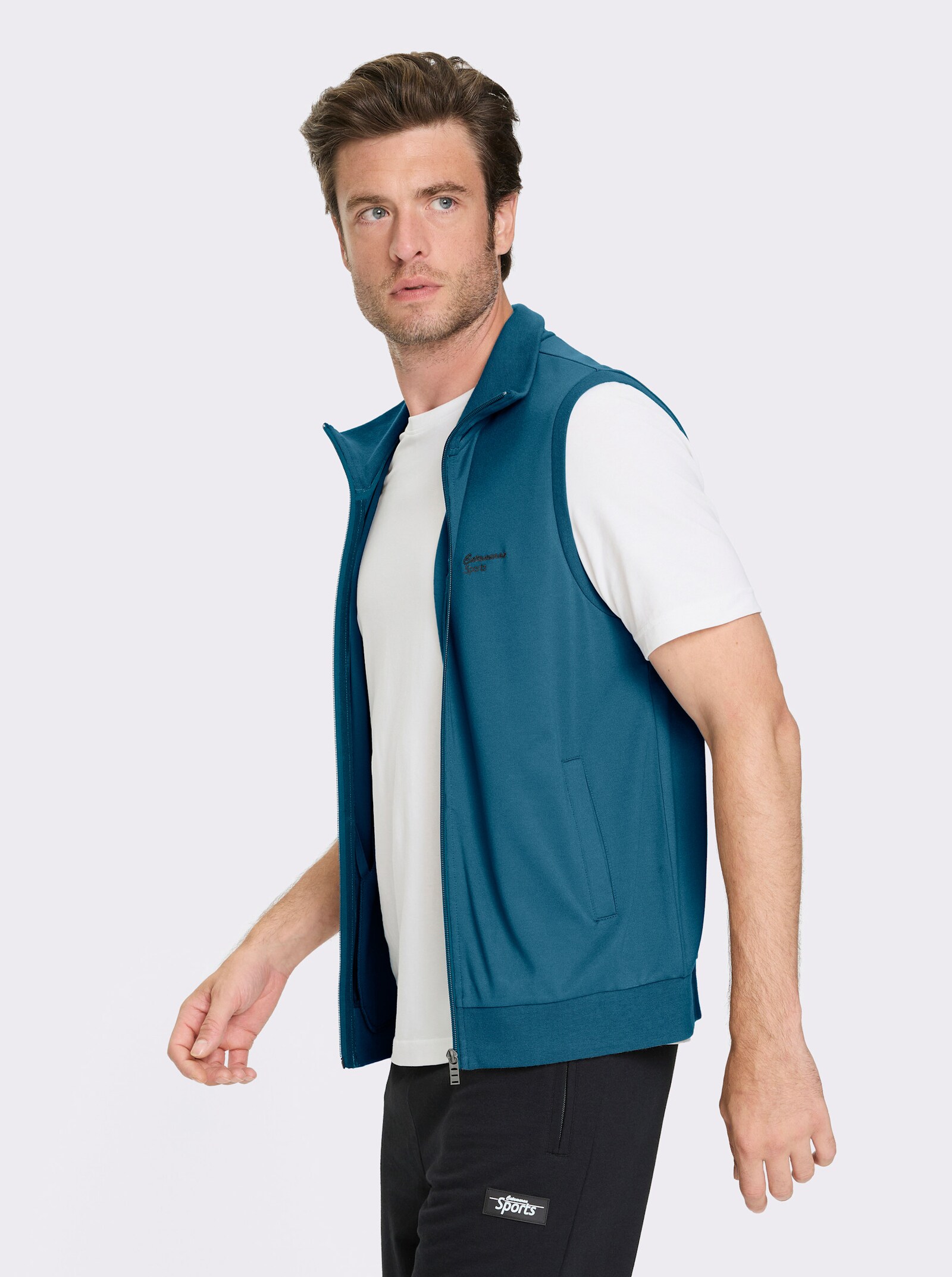 Catamaran Sports Sweatvest met zijzakken - topaas