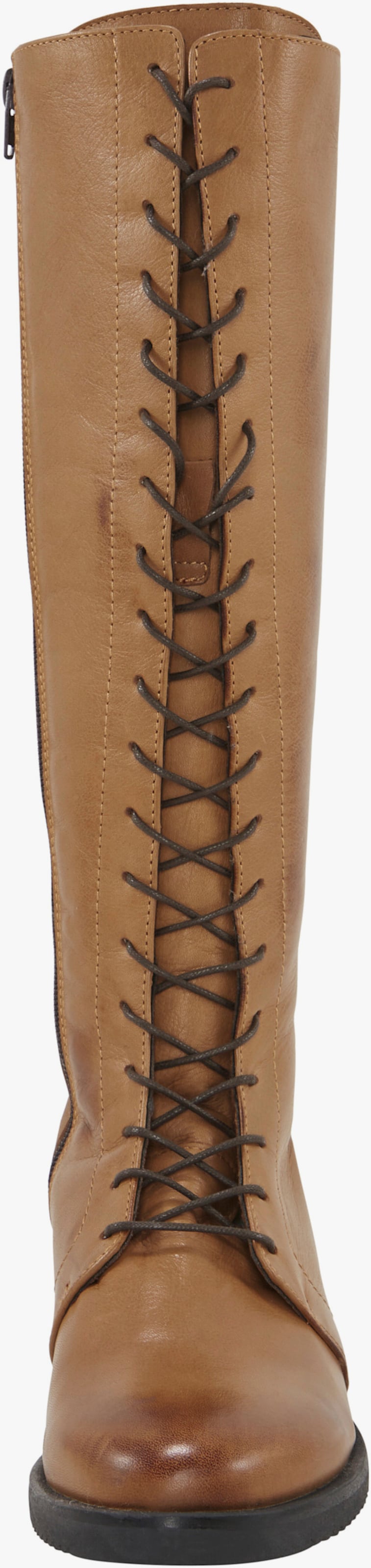 Andrea Conti Bottes à lacets - ambre