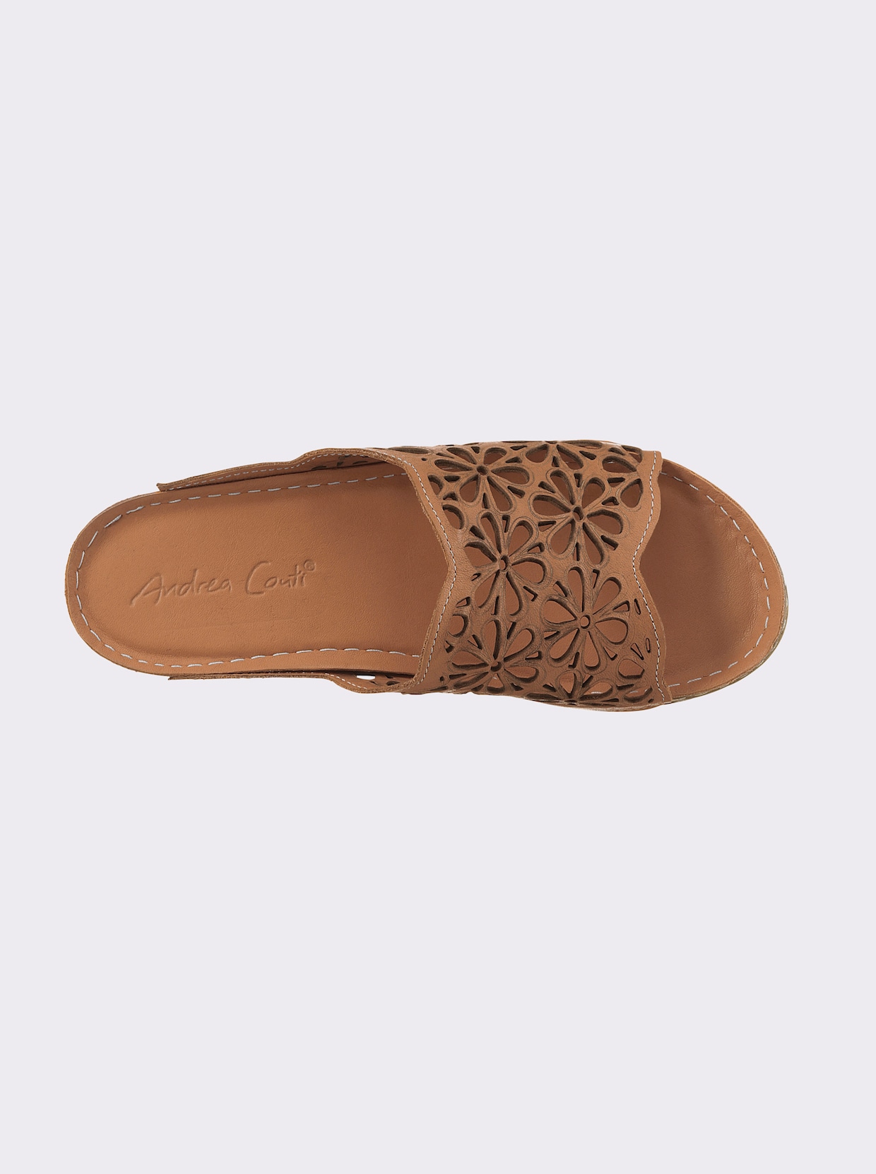 Andrea Conti Pantolette - cognac