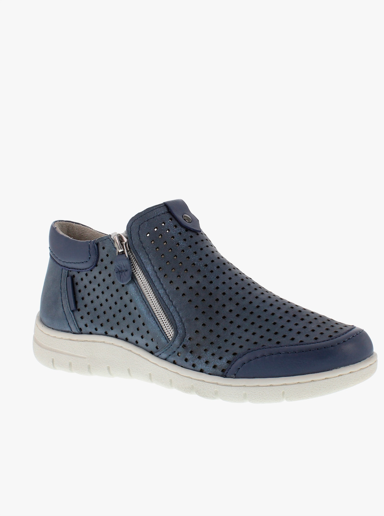 Reflexan Stiefelette - taubenblau-meliert