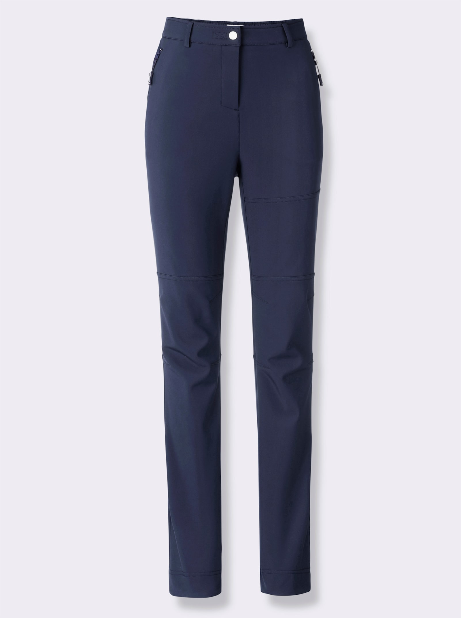 Softshellhose mit Fleece-Innenseite - marine