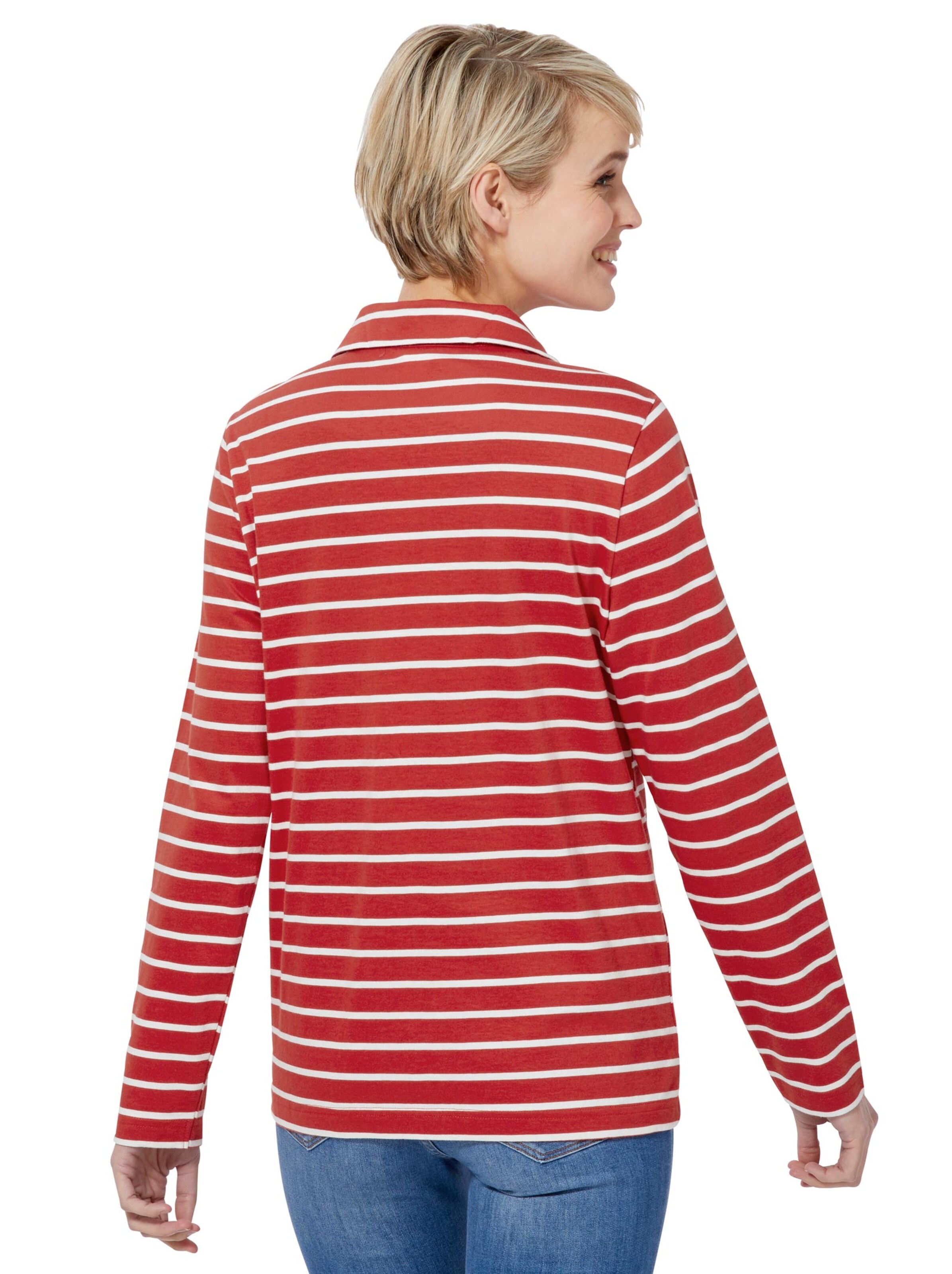 Collection L Shirt - terra-gestreift