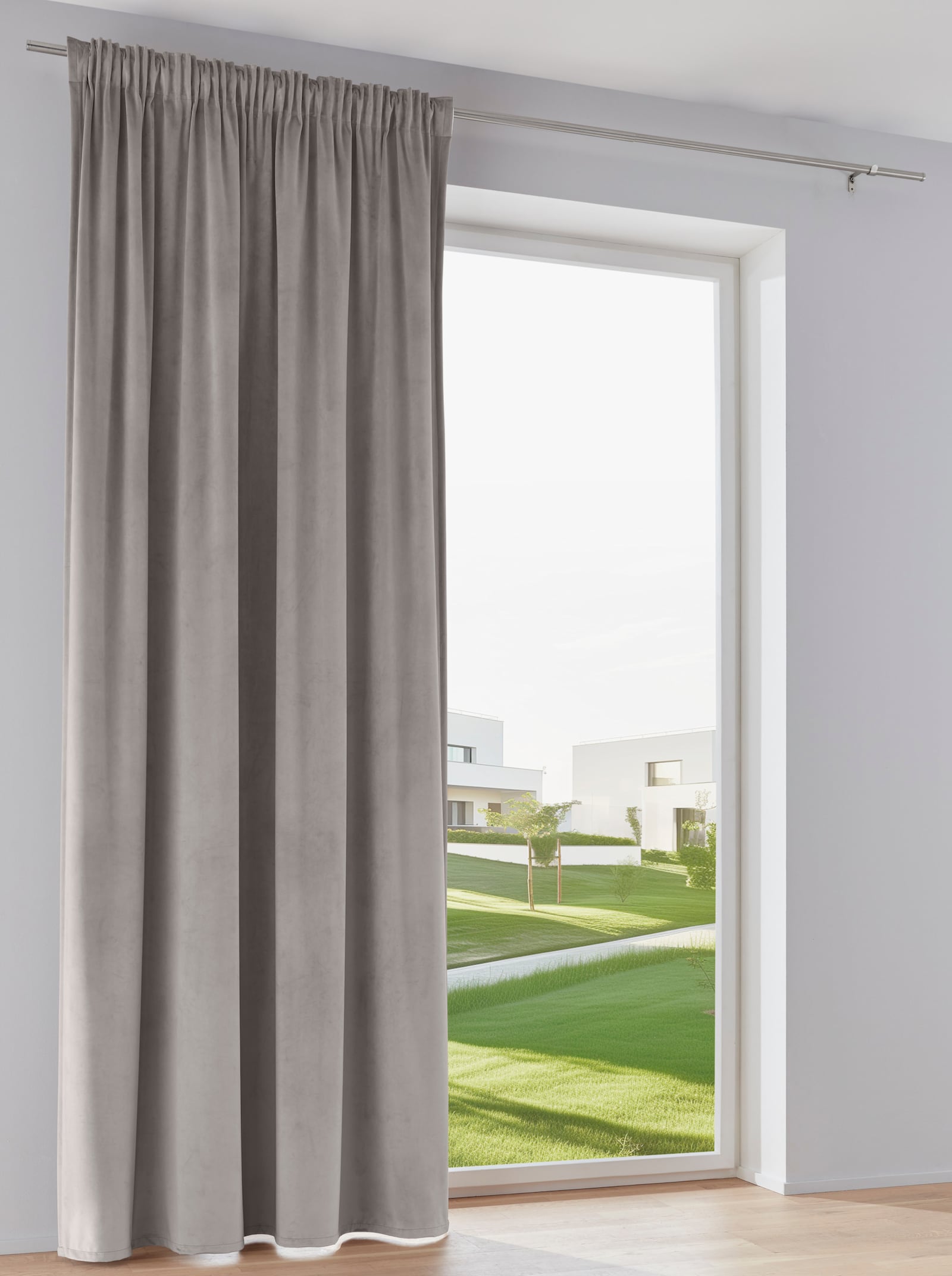 heine home Dekoschal - grau