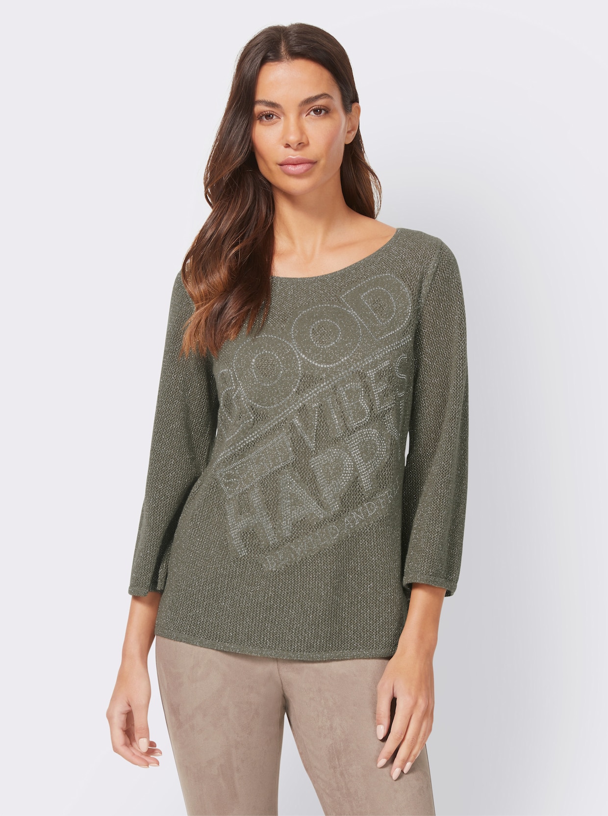 heine Pullover - khaki