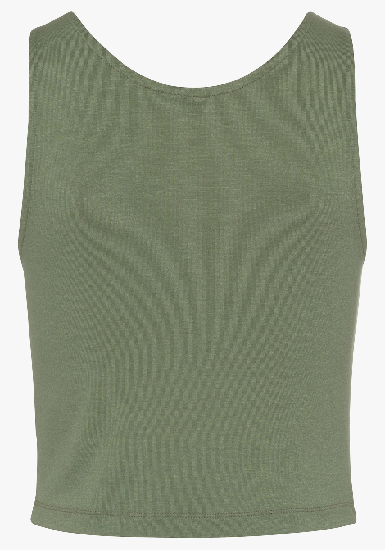 LASCANA Tanktop - donkergroen