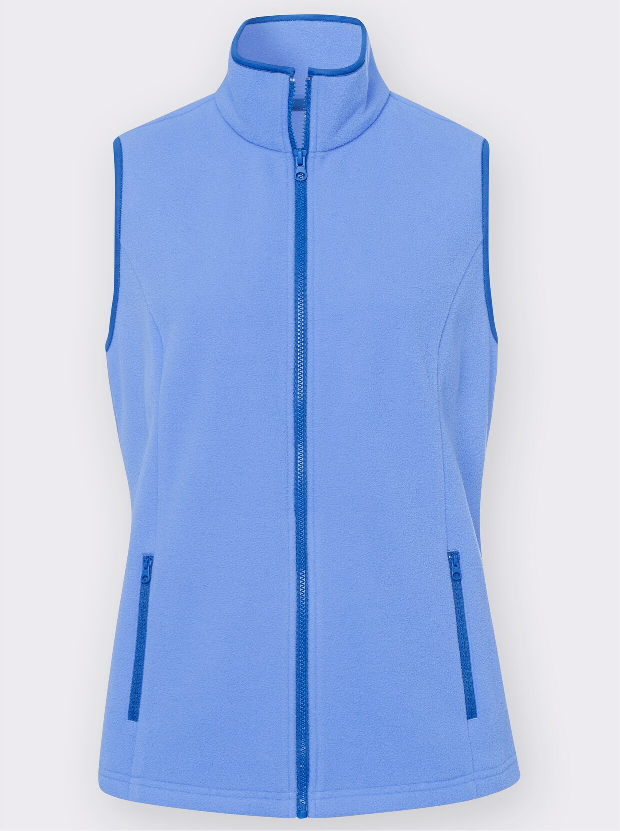 Fleecová vesta - modrá