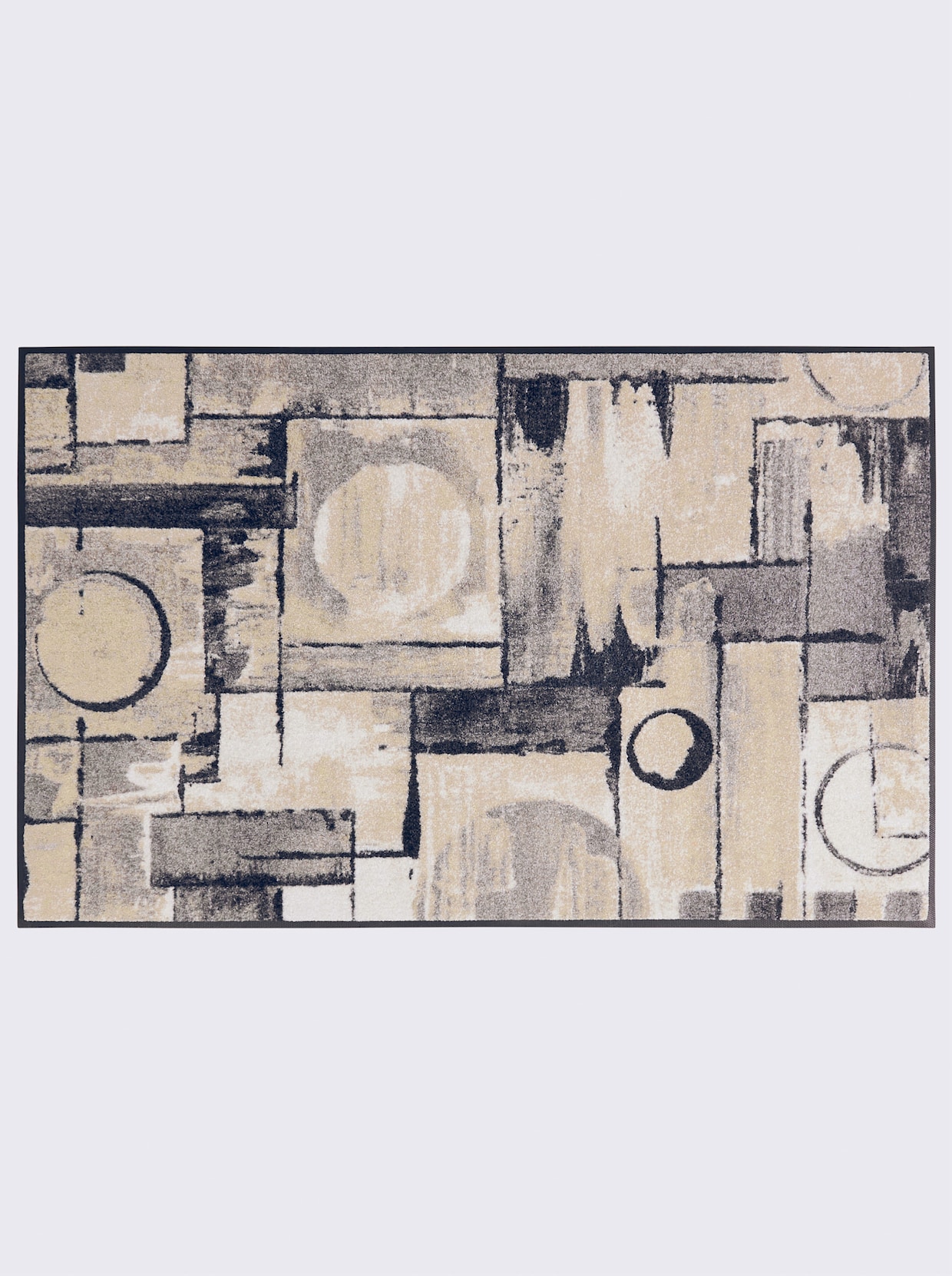 wash+dry by Kleen-Tex Voetmat - grijs
