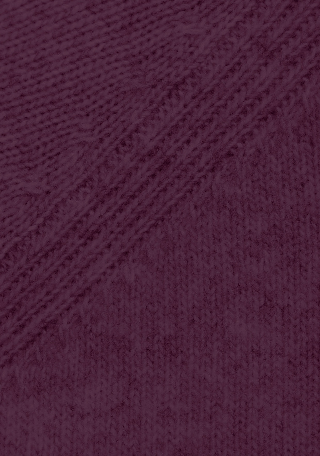 LASCANA Longpullover - lila/burgunder