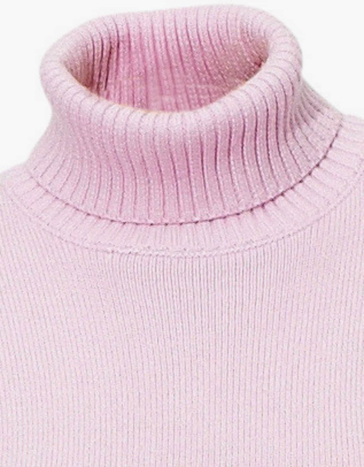 heine Rolkraagpullover - roze