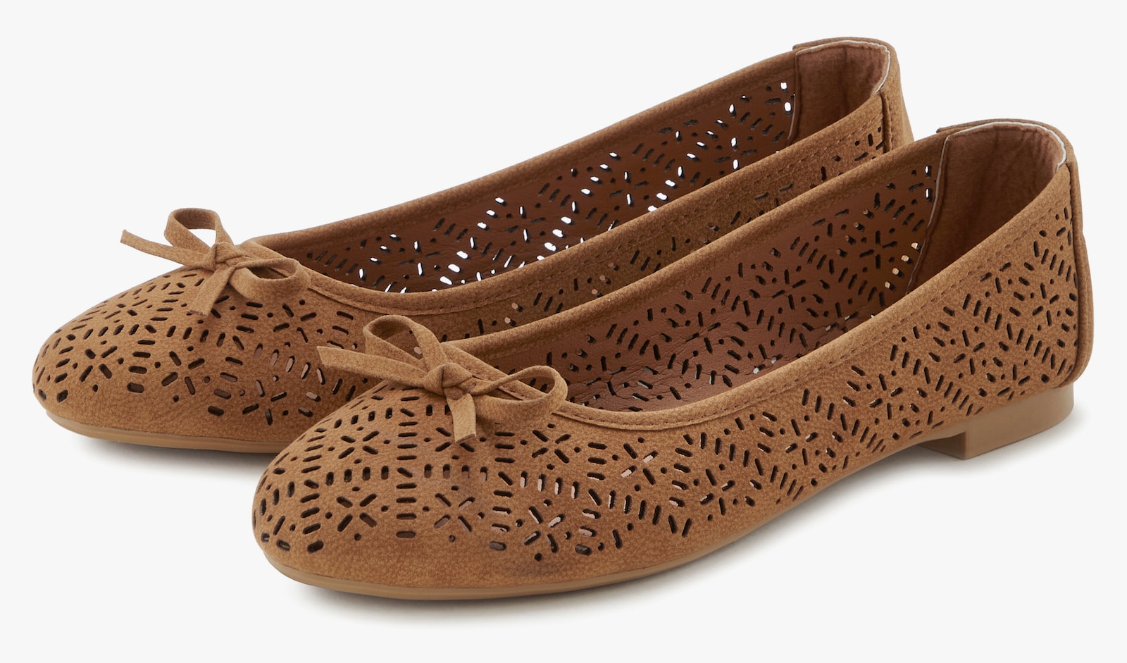 LASCANA Ballerina - camelfarben