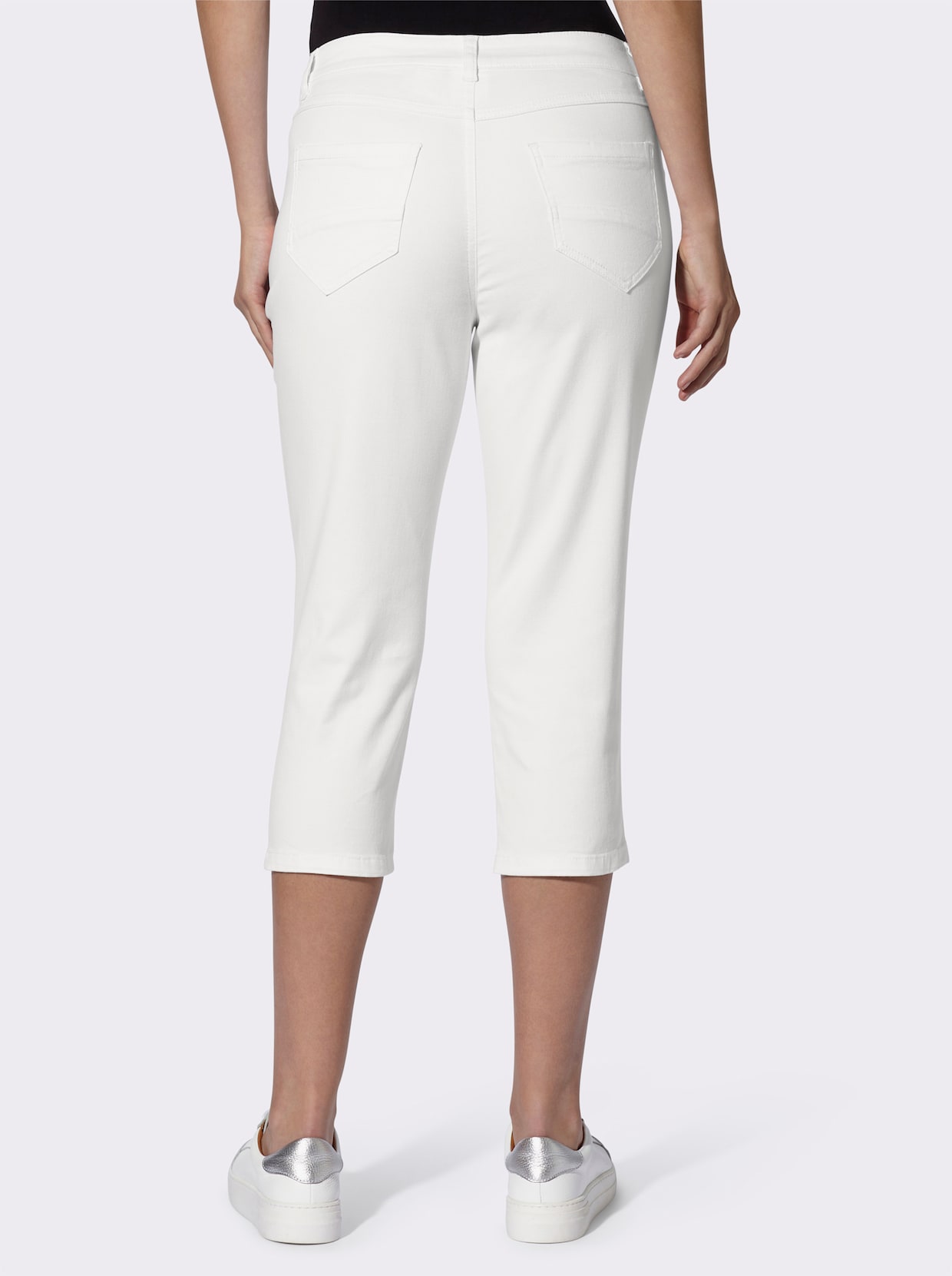 heine Caprijeans - weiß