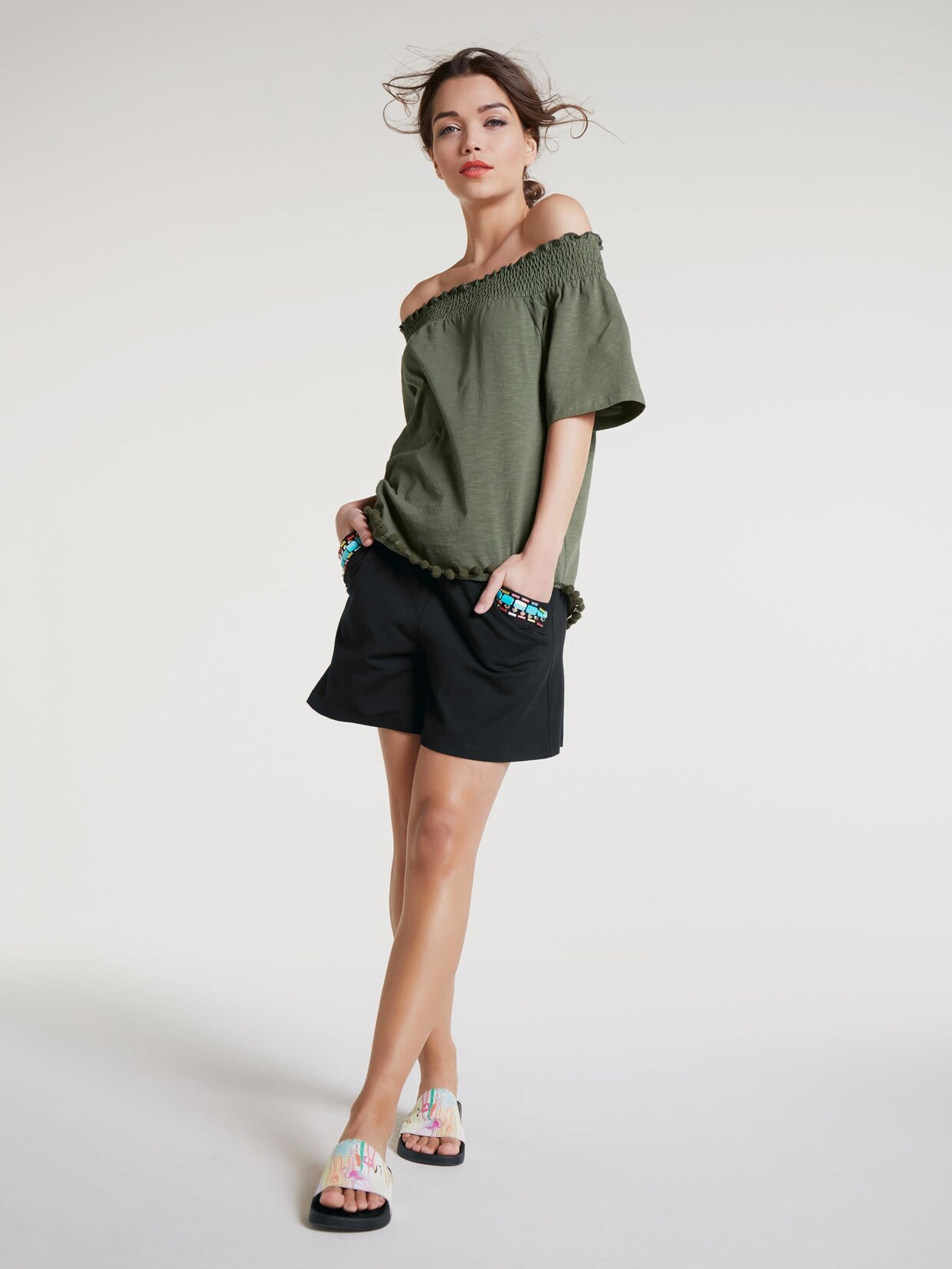 Linea Tesini Shirt - khaki