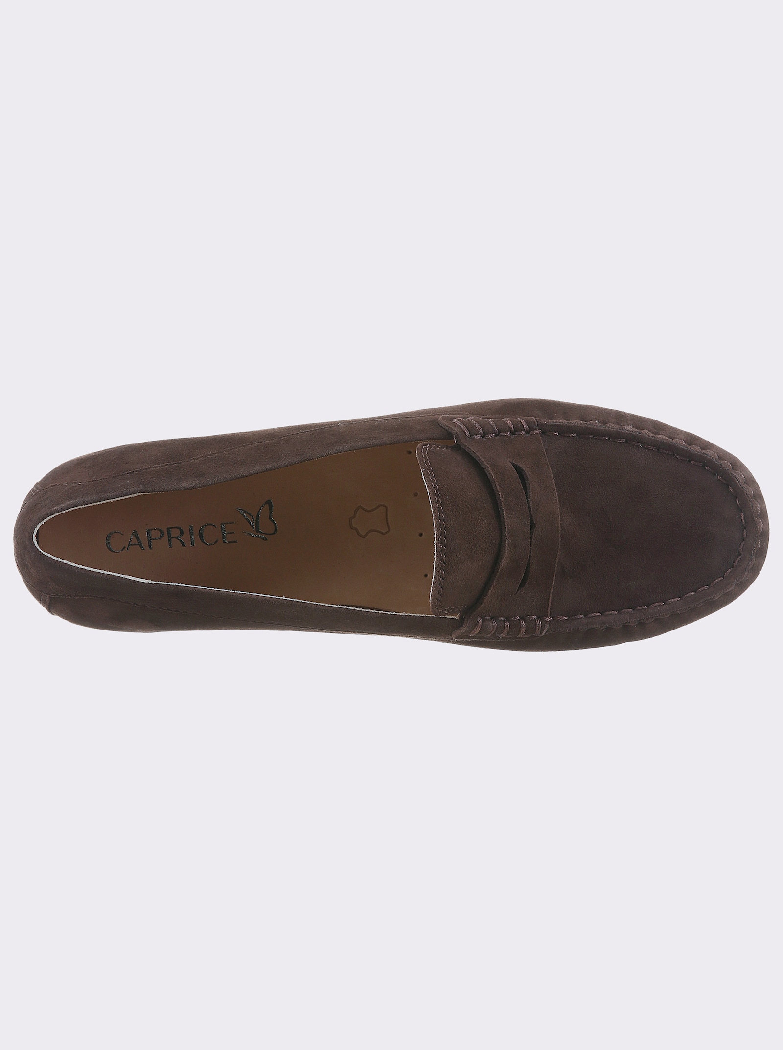 Caprice Slipper mit OnAir-Innensohle von Caprice - schoko