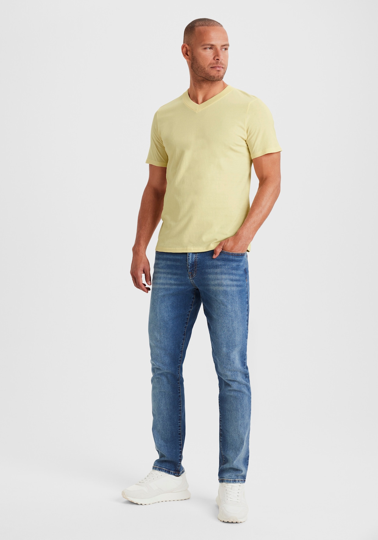 KangaROOS T-shirt - koraal/geel
