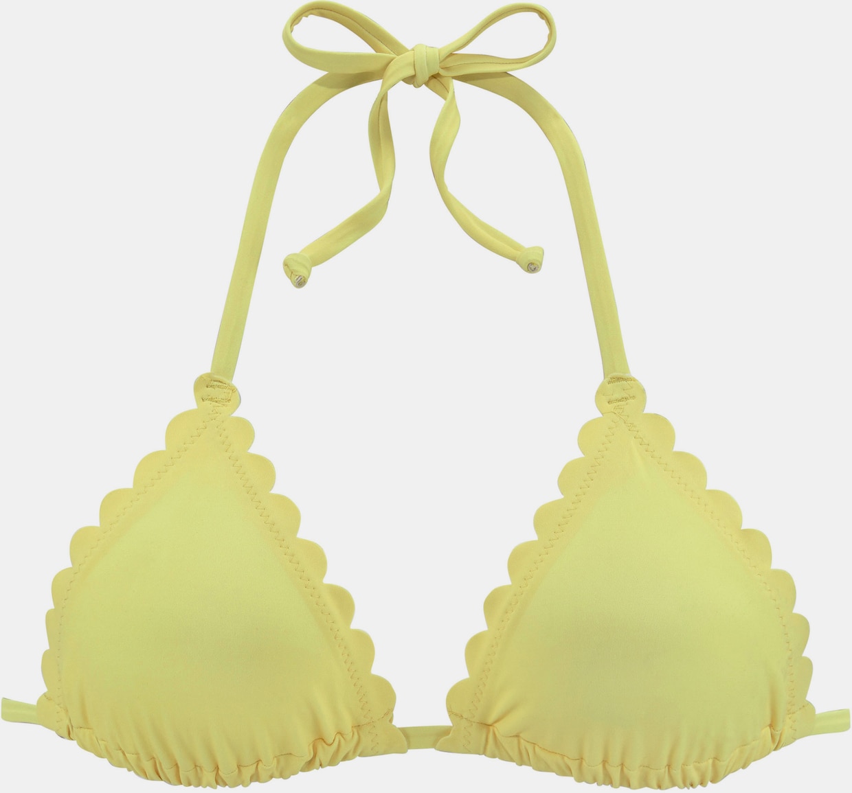 LASCANA Triangel-Bikini-Top - gelb