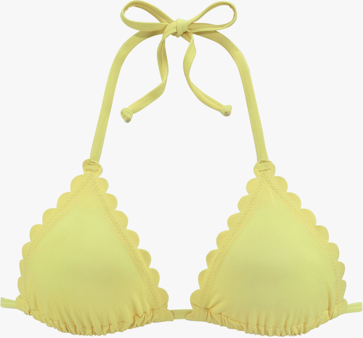LASCANA Triangel-Bikini-Top - gelb