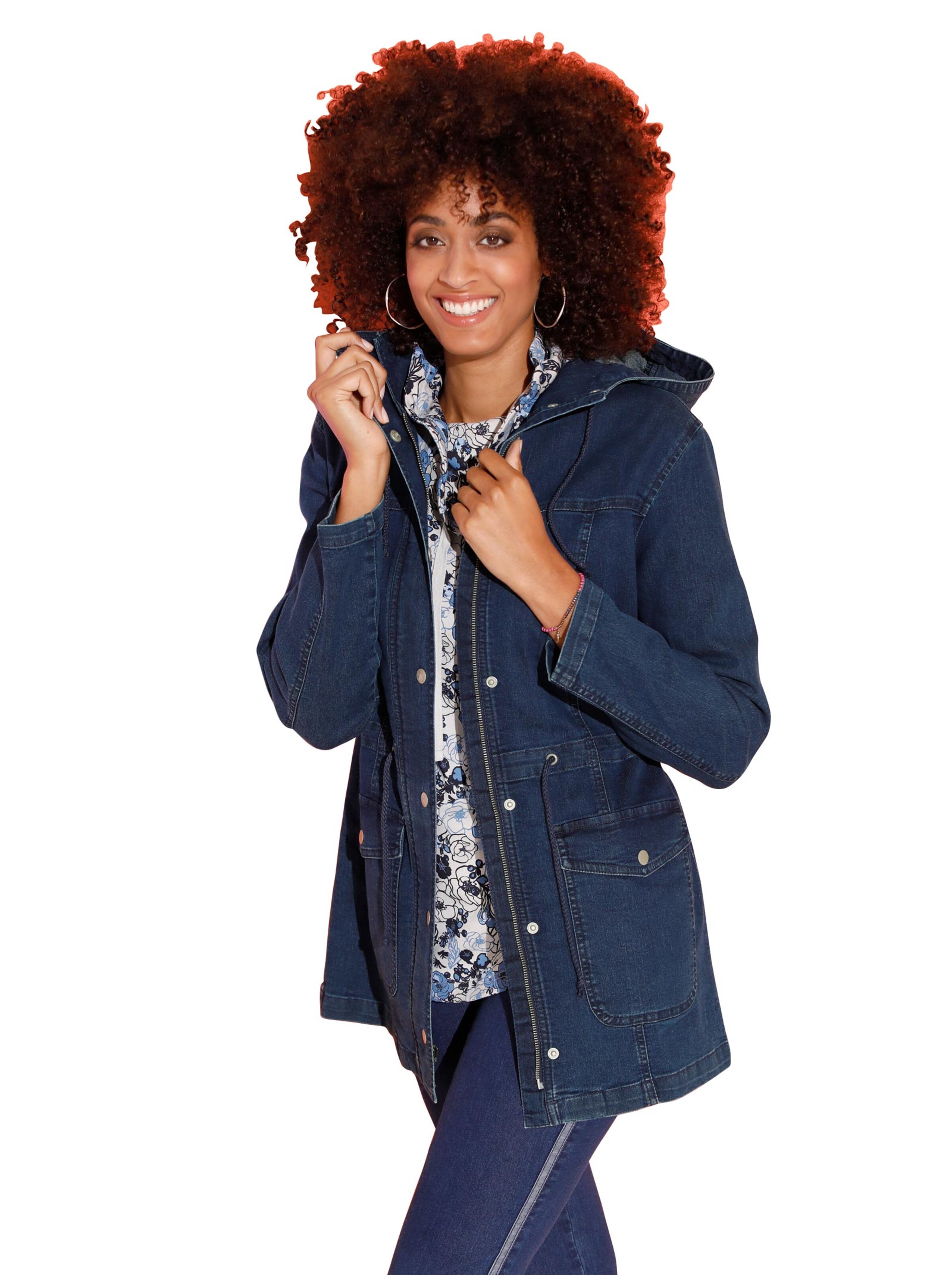 Jacke - blue-stone-washed