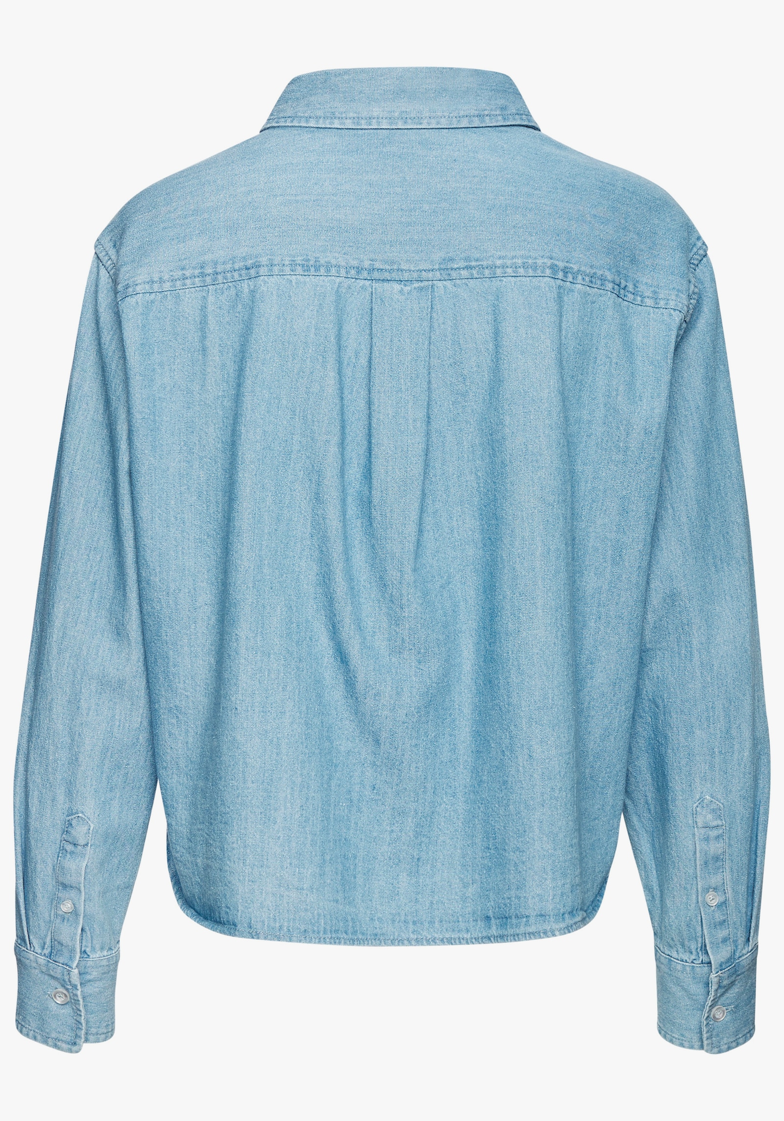 Buffalo Jeansbluse - blau