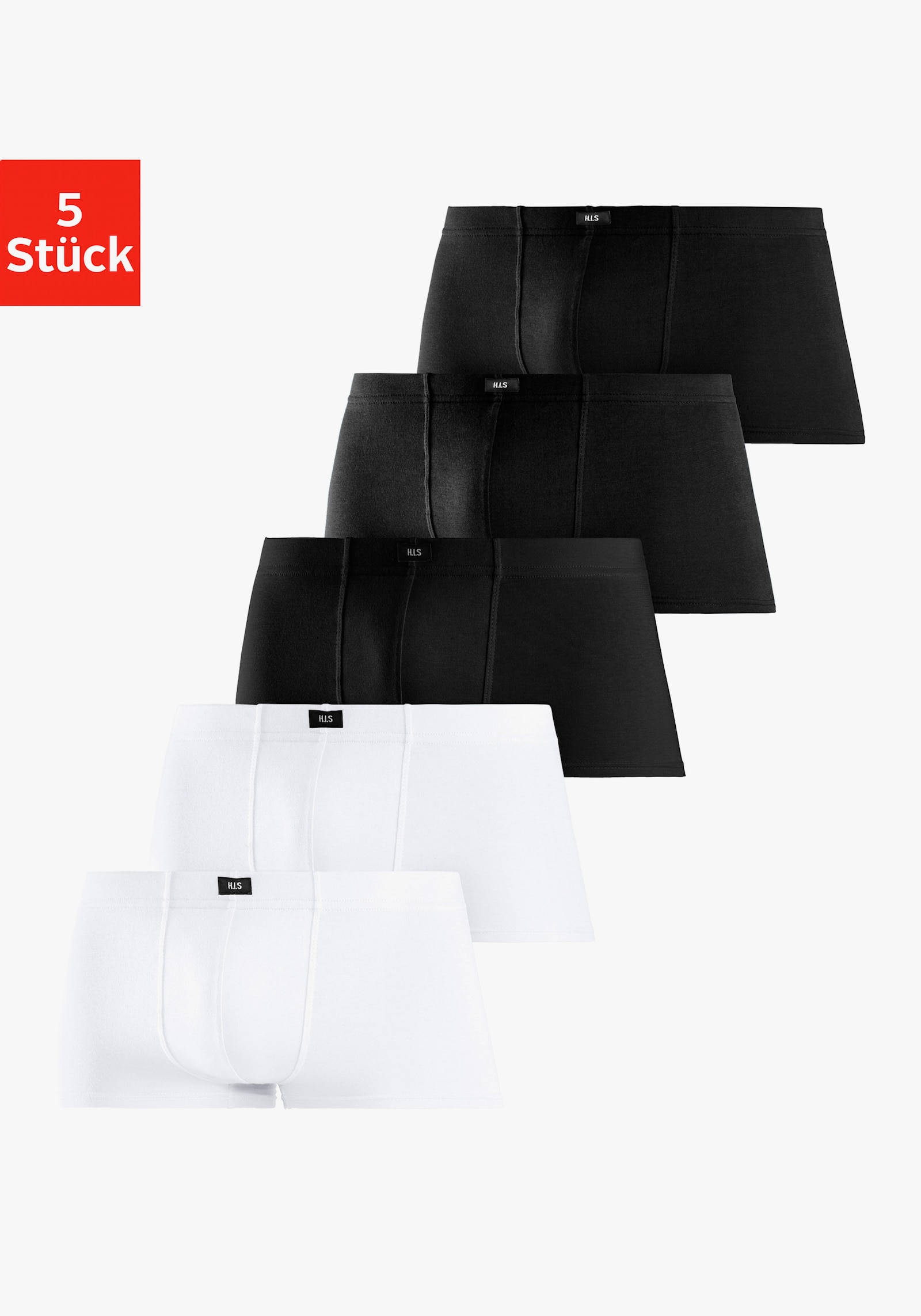 H.I.S Hipster - schwarz, weiss