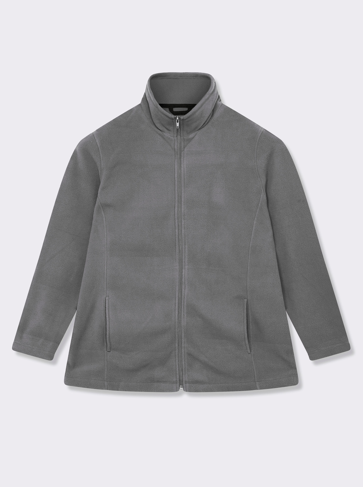 Fleecejacke - grau