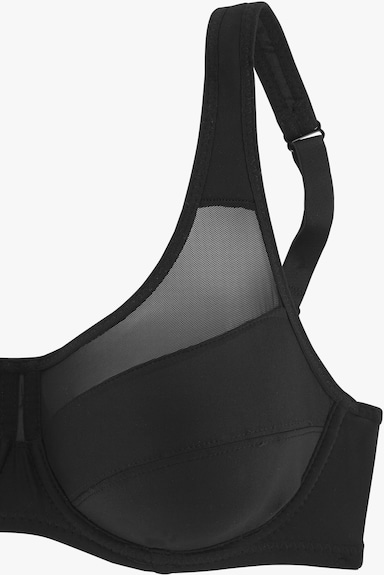 petite fleur Soutien-gorge à armatures - noir + blanc