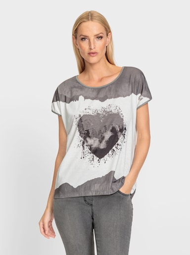 heine T-shirt imprimé - gris