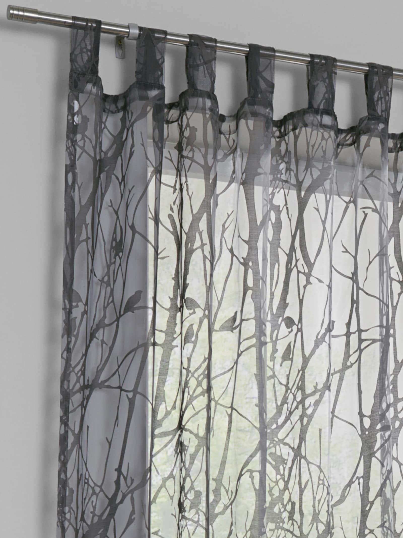 heine home Dekorační záclona - šedá