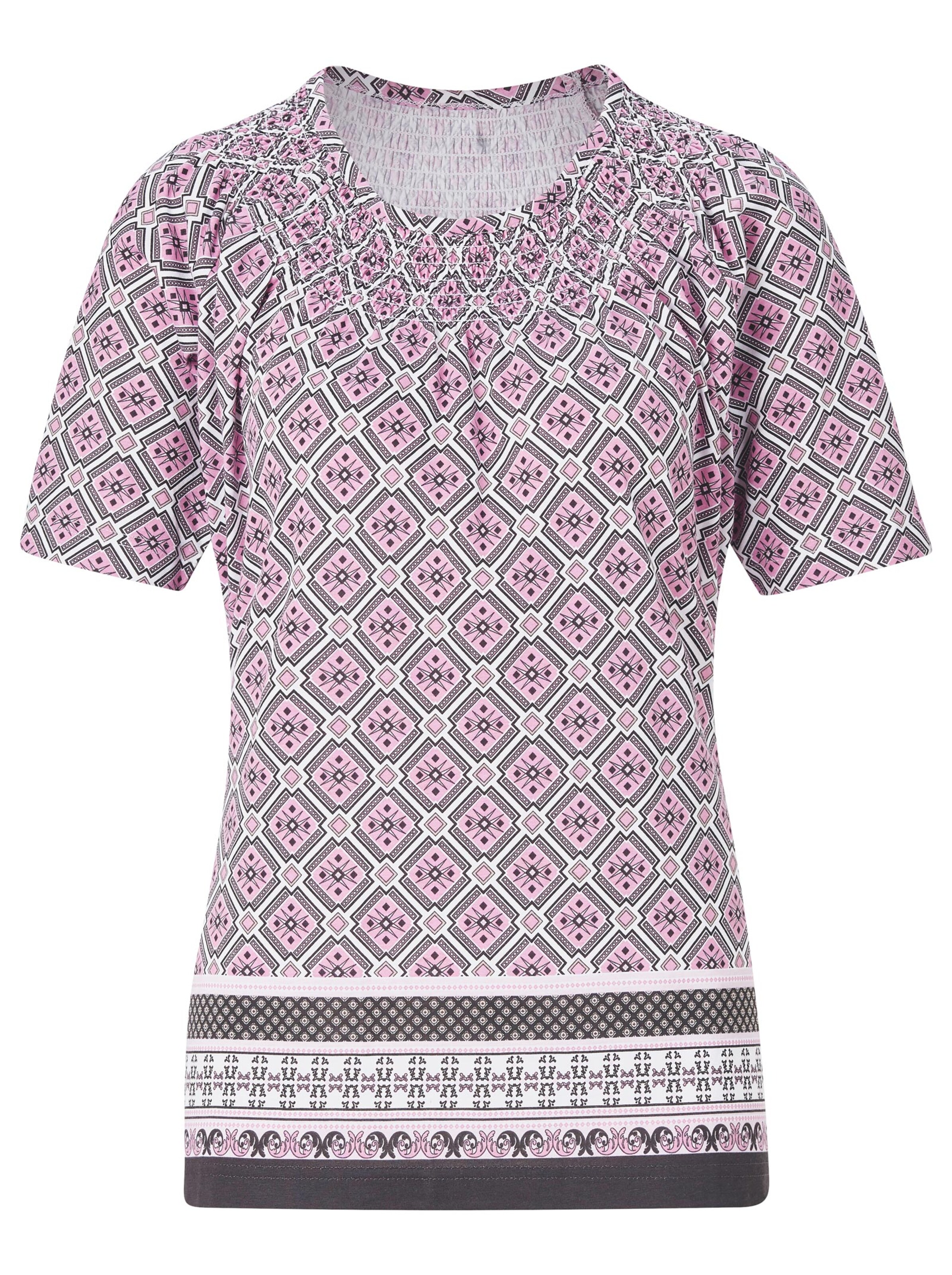 Shirt - rosé-gemustert