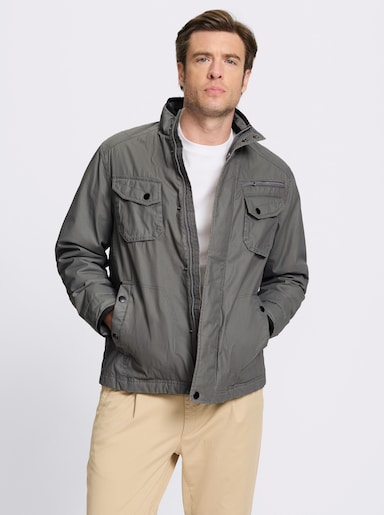 Marco Donati Jacke mit 7 Taschen, winterwarm wattiert - anthrazit