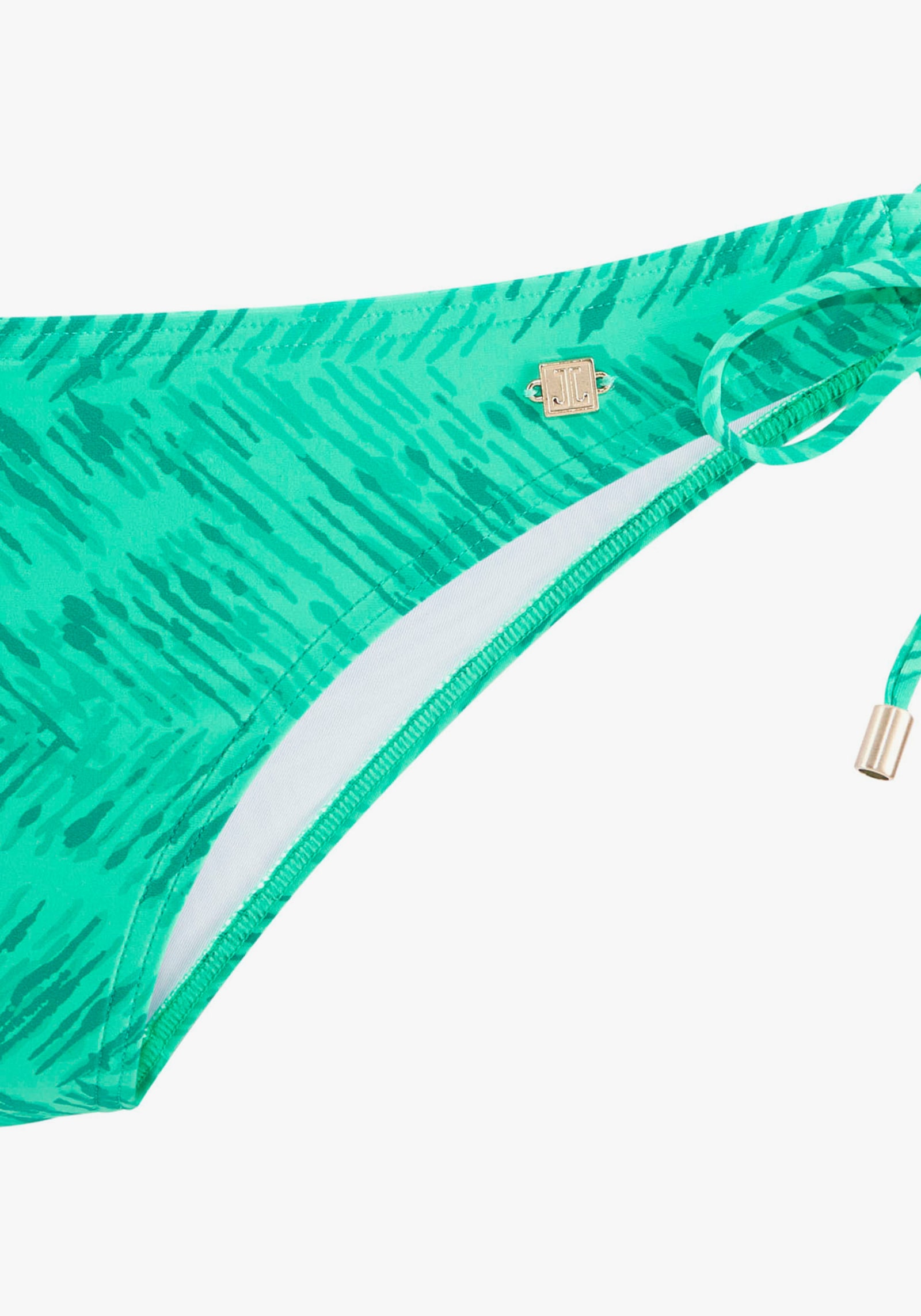 JETTE Bikini-Hose - grün bedruckt