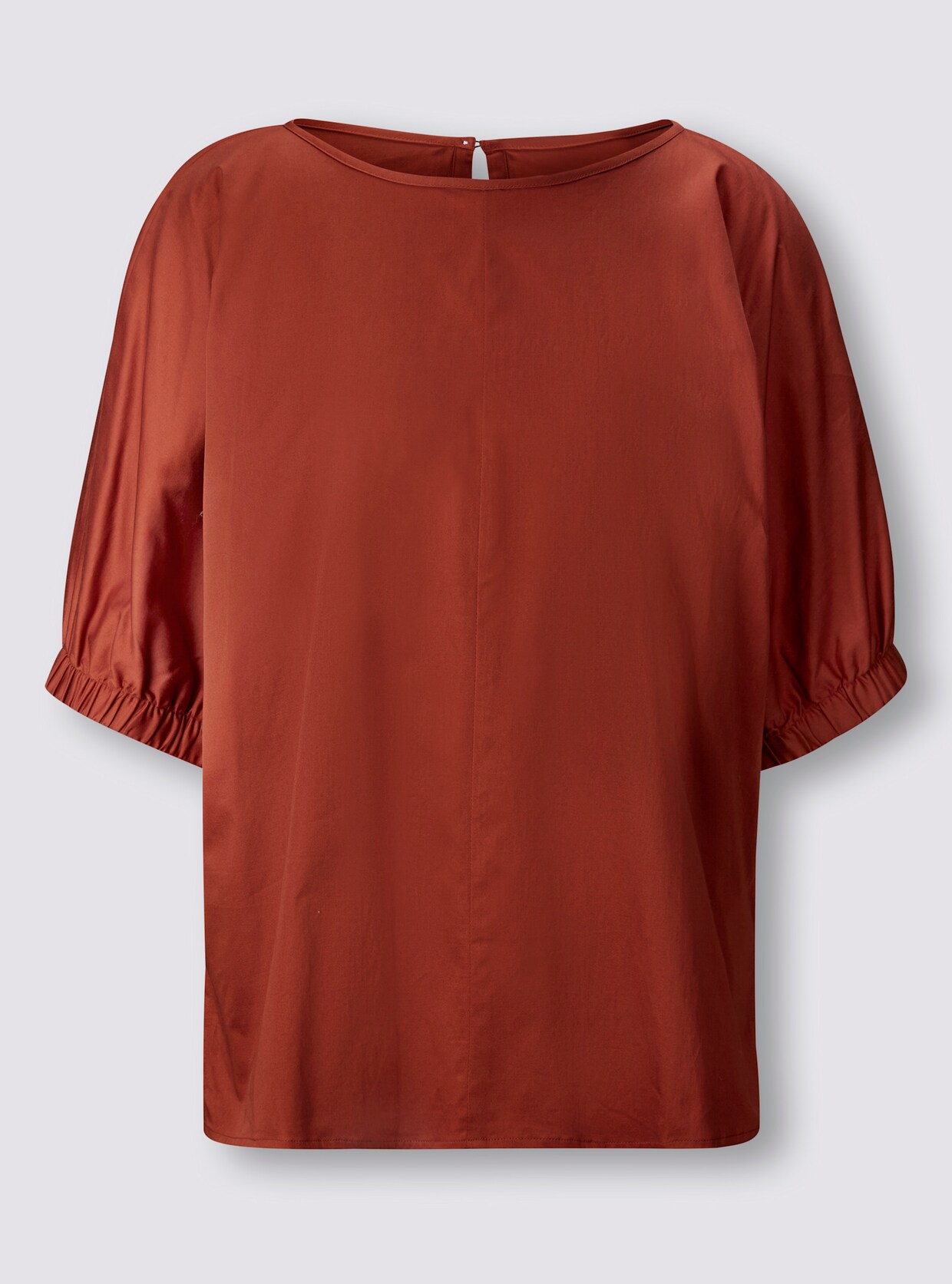 heine Bluse - rostrot