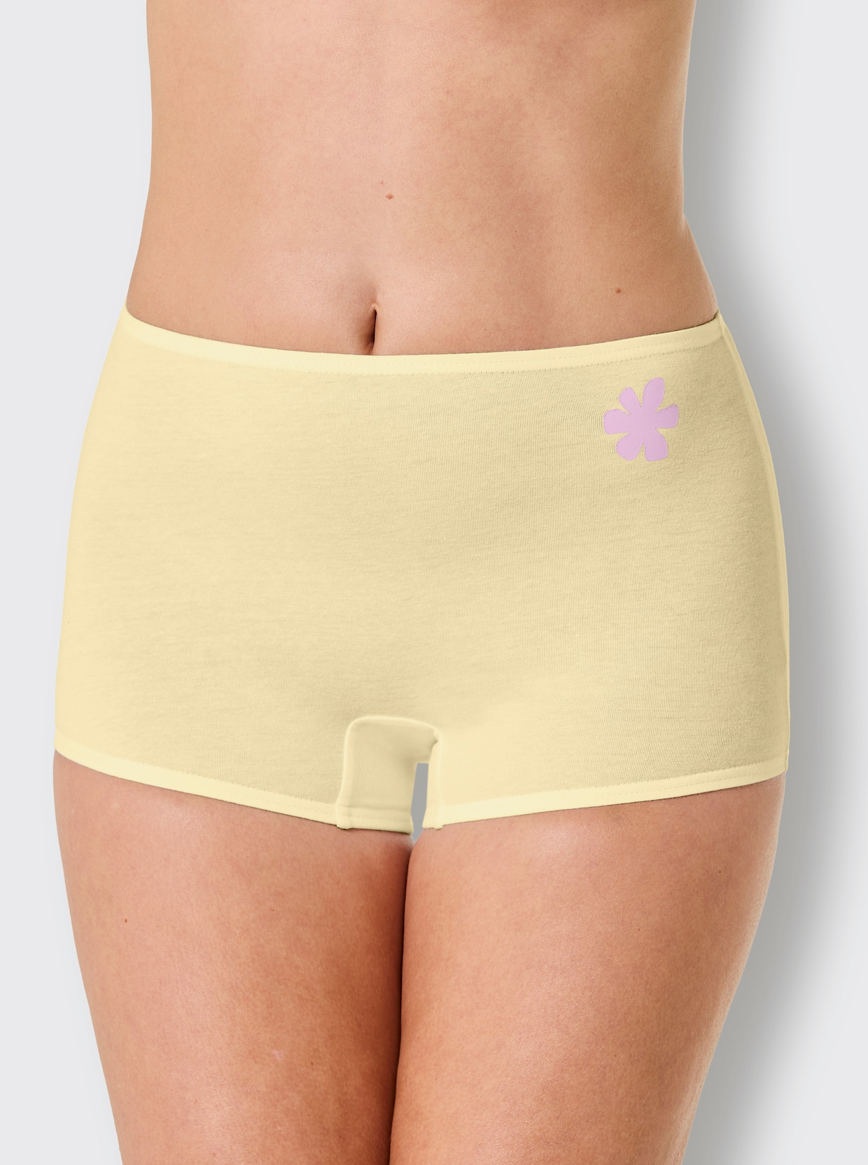 wäschepur Panty - 2x lichtblauw + 2x vanille + 2x lila