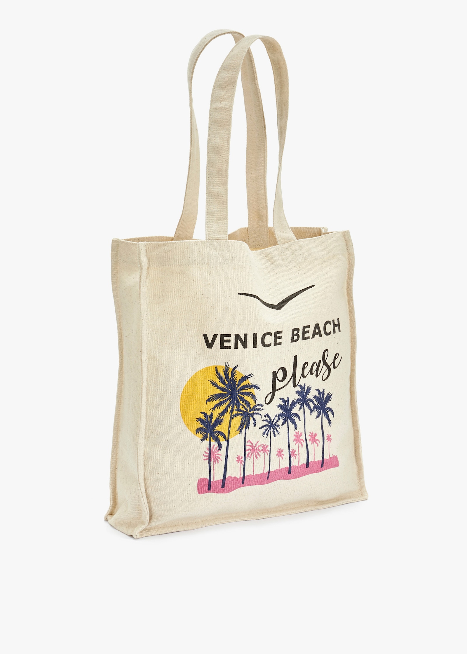 Venice Beach Shopper - beige