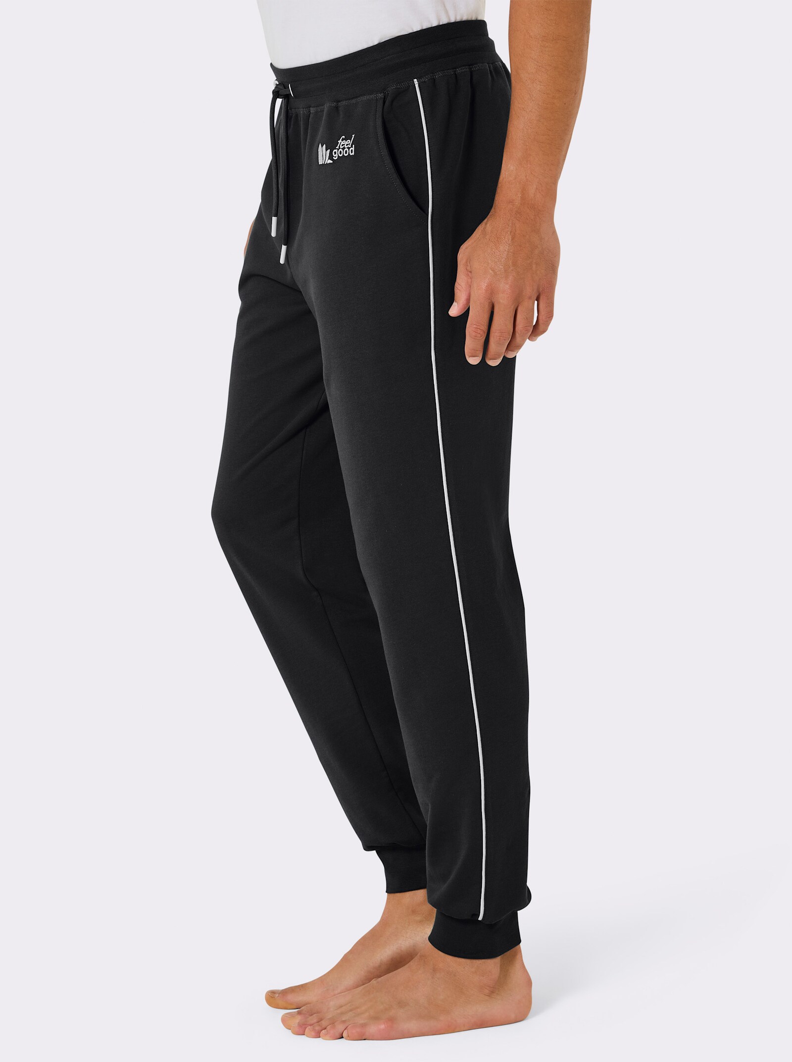 feel good Hose - schwarz-weiß