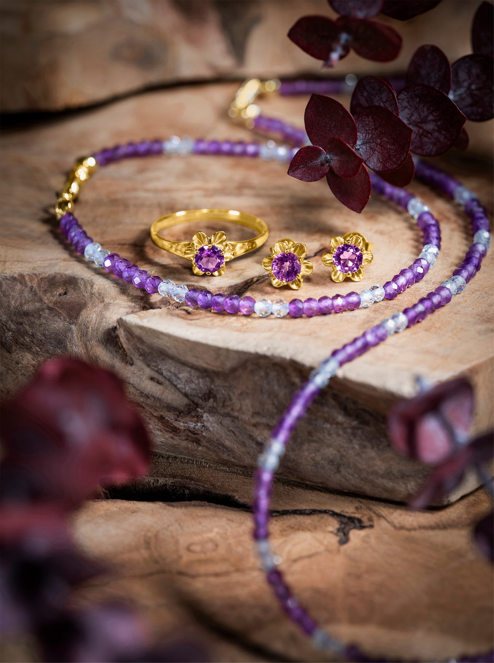 Ring - Silber vergoldet 925