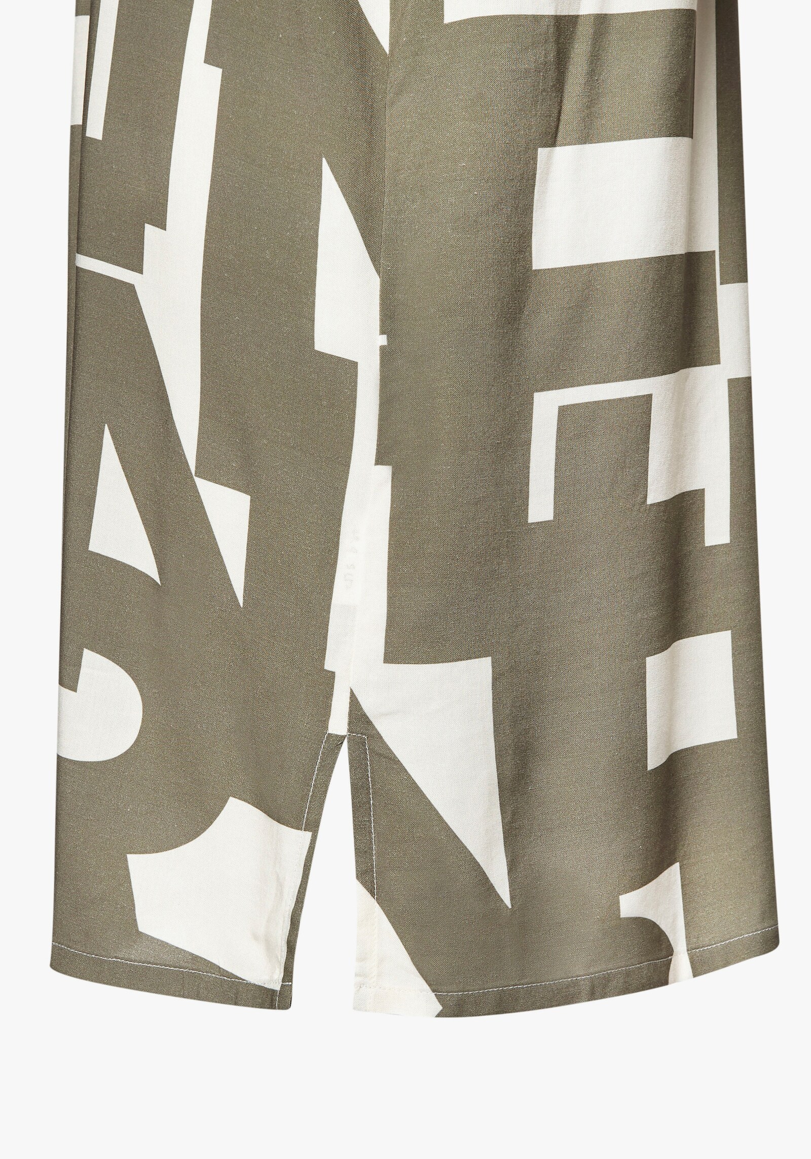 French Connection Nachthemd - grün-weiß-gemustert