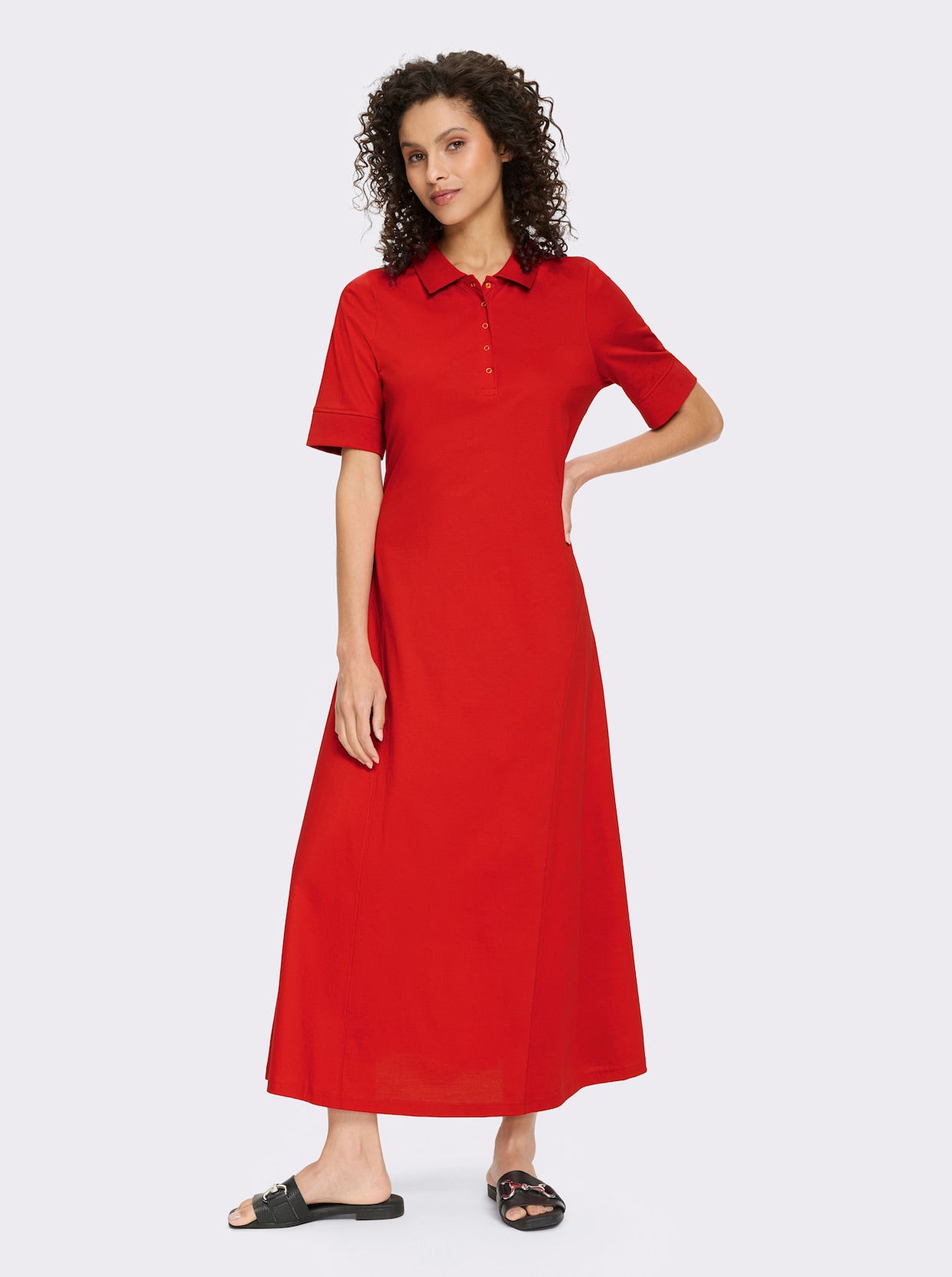 heine Polokleid - rot