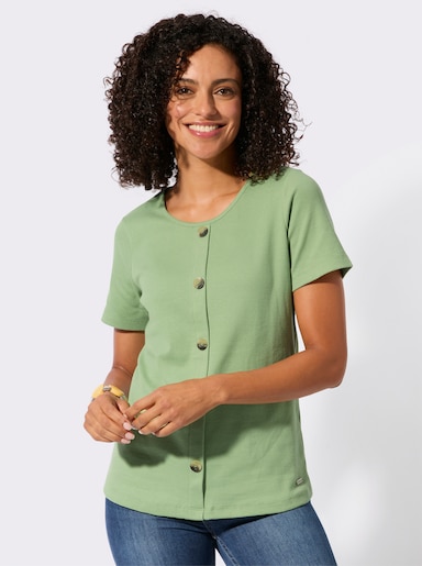 Rundhalsshirt - eucalyptus