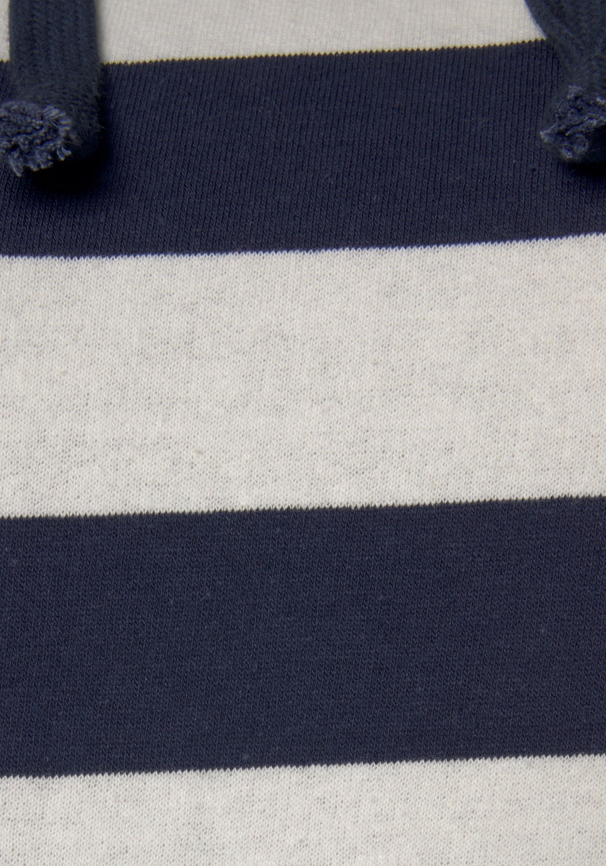 H.I.S Sweatshirt à capuche - marine-écru à rayures