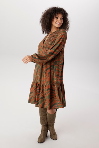 Aniston PLUS Tunikakleid - olive-braun