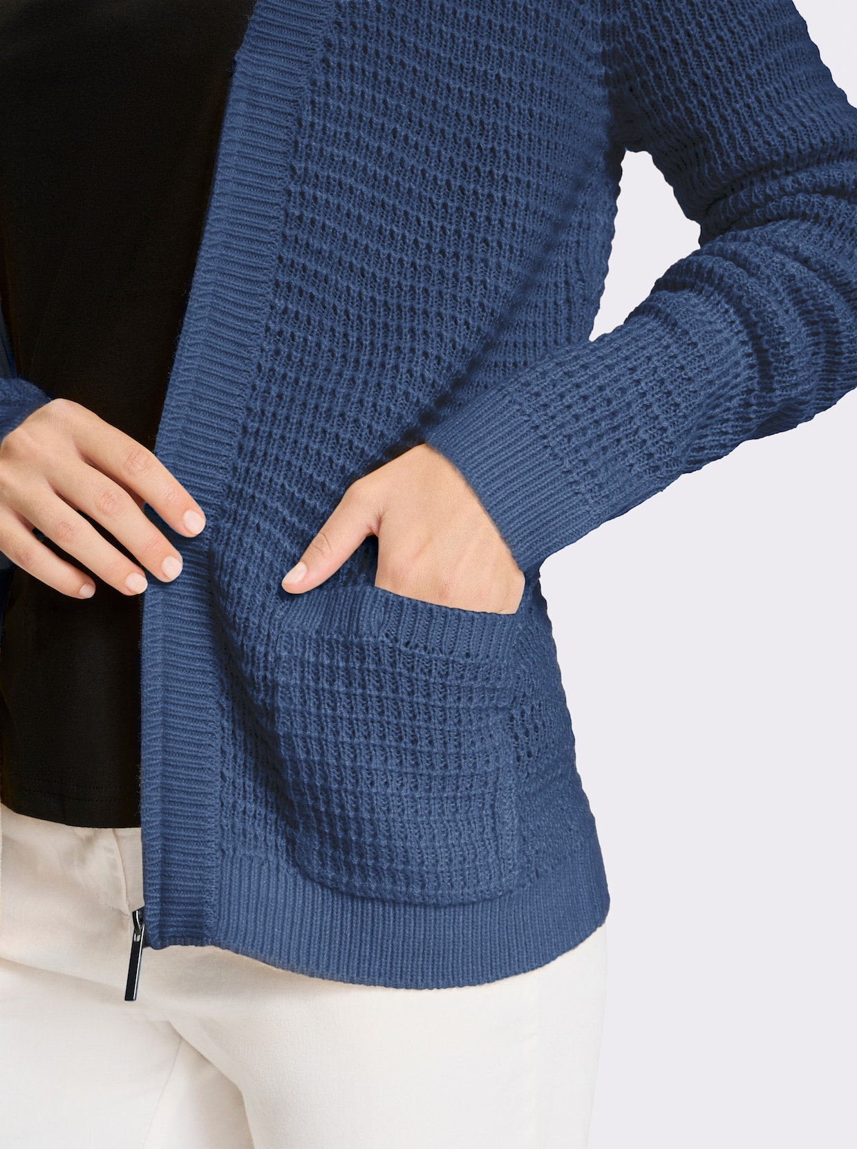 Cardigan - jeansblau