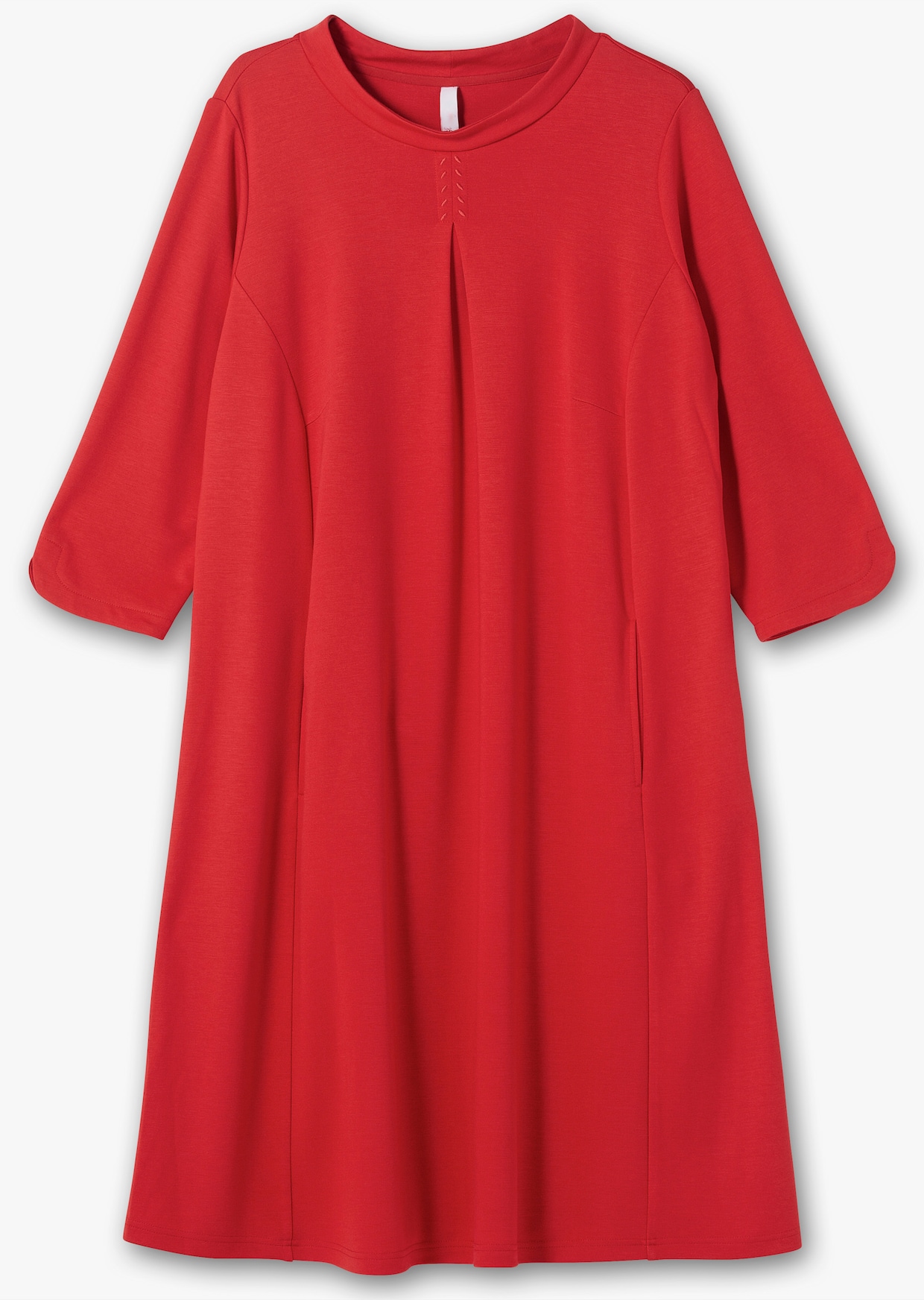 Jersey-Kleid - rot
