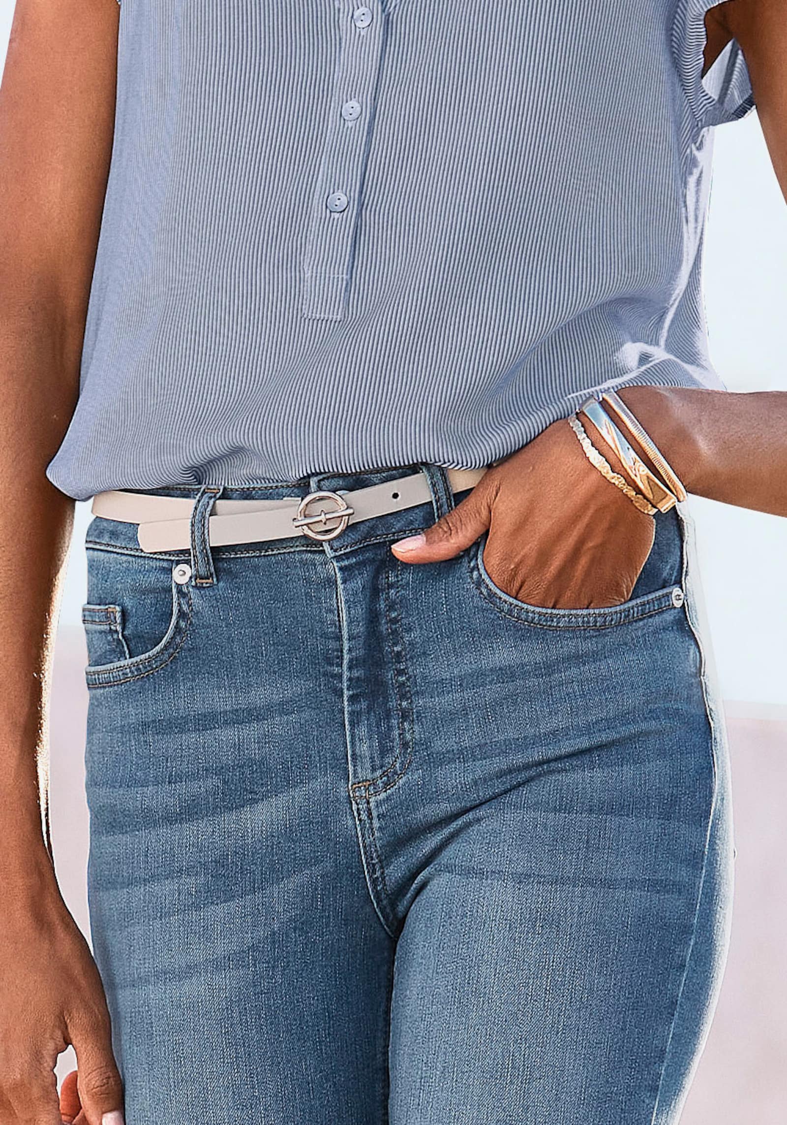 LASCANA Hüftgürtel - beige