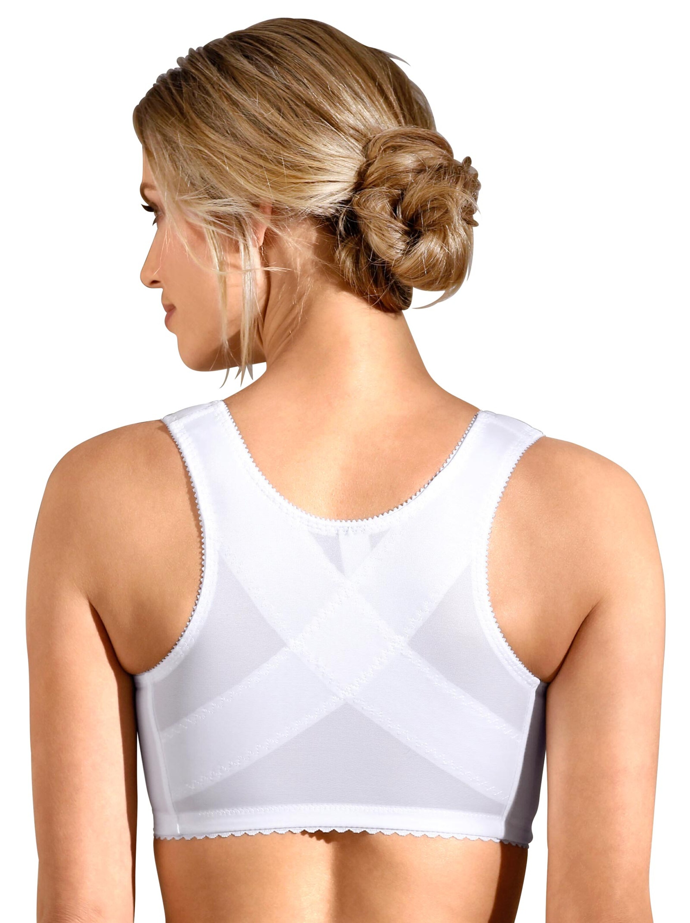 wäschepur Vorderverschluss-BH - weiß