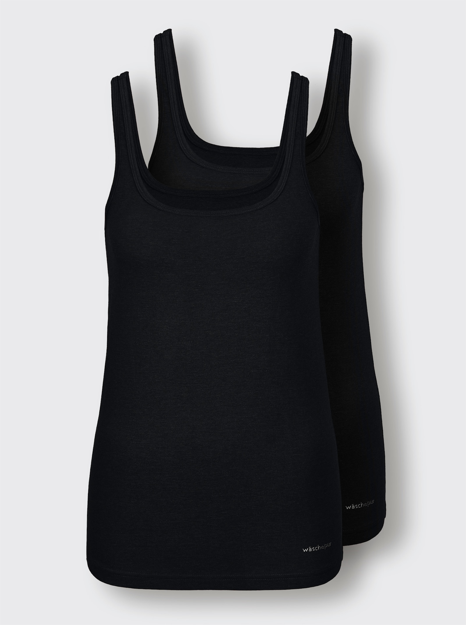 wäschepur Linne - svart