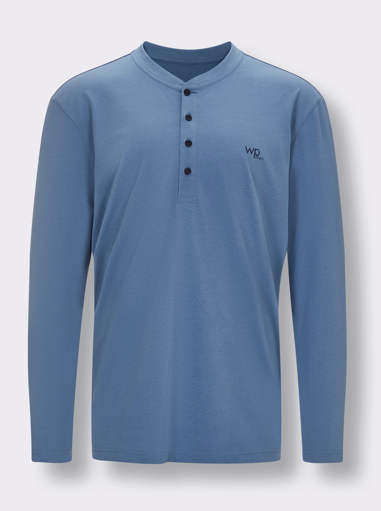 wäschepur men Pyjama's - chocolade/camel + marine/middenblauw