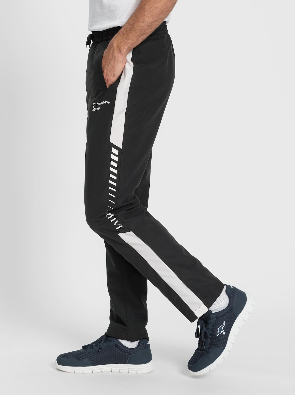 Catamaran Sports Vrijetijdsbroek - zwart/wit
